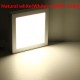 12W LED paviršinis šviestuvas, kvadratinis,  170*170*40 mm, Neutrali balta šviesa