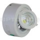 12W LED COB DOWNLIGHT apvalus šviestuvas, Ø118*50 mm, Reguliuojamas, Šilta balta šviesa