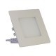 3W LED kvadratinė įmontuojama panelė, 85*85*22 mm, Šilta balta šviesa