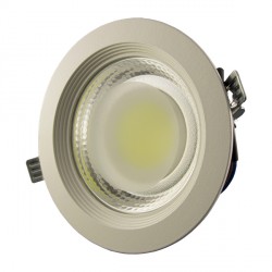 20W LED COB prožektorius Ø187*55 mm, Apvalus, Neutrali balta šviesa
