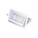 30W LED COB Downlight 235*146*140 mm, Kvadratinis, Besisukantis, Šiltai balta šviesa